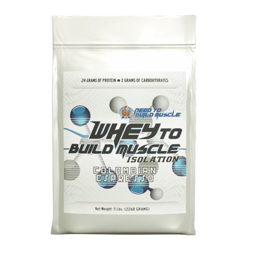 Whey to Build Muscle Colombian Espresso